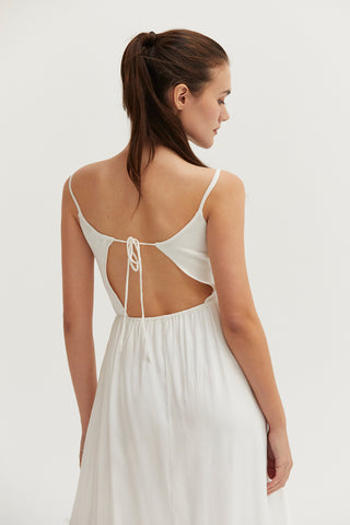 Elena Mixed Media Dress