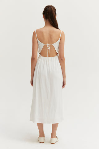 Elena Mixed Media Dress