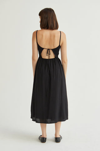 Elena Mixed Media Dress