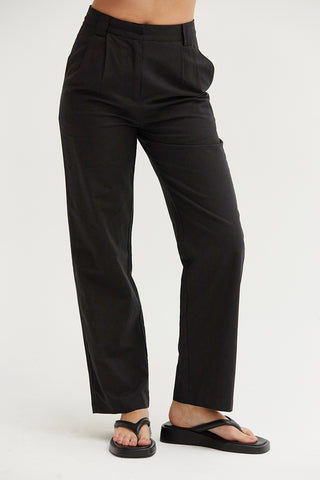 Erin Straight Leg Linen Trousers