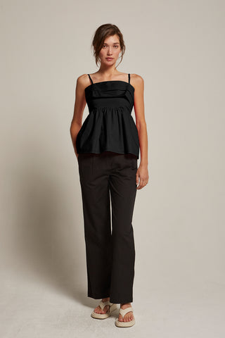 Erin Straight Leg Linen Trousers