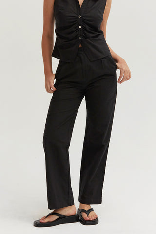 Erin Straight Leg Linen Trousers
