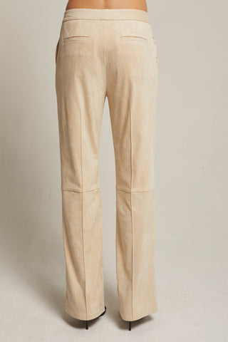 Neve Suede Flared Pants