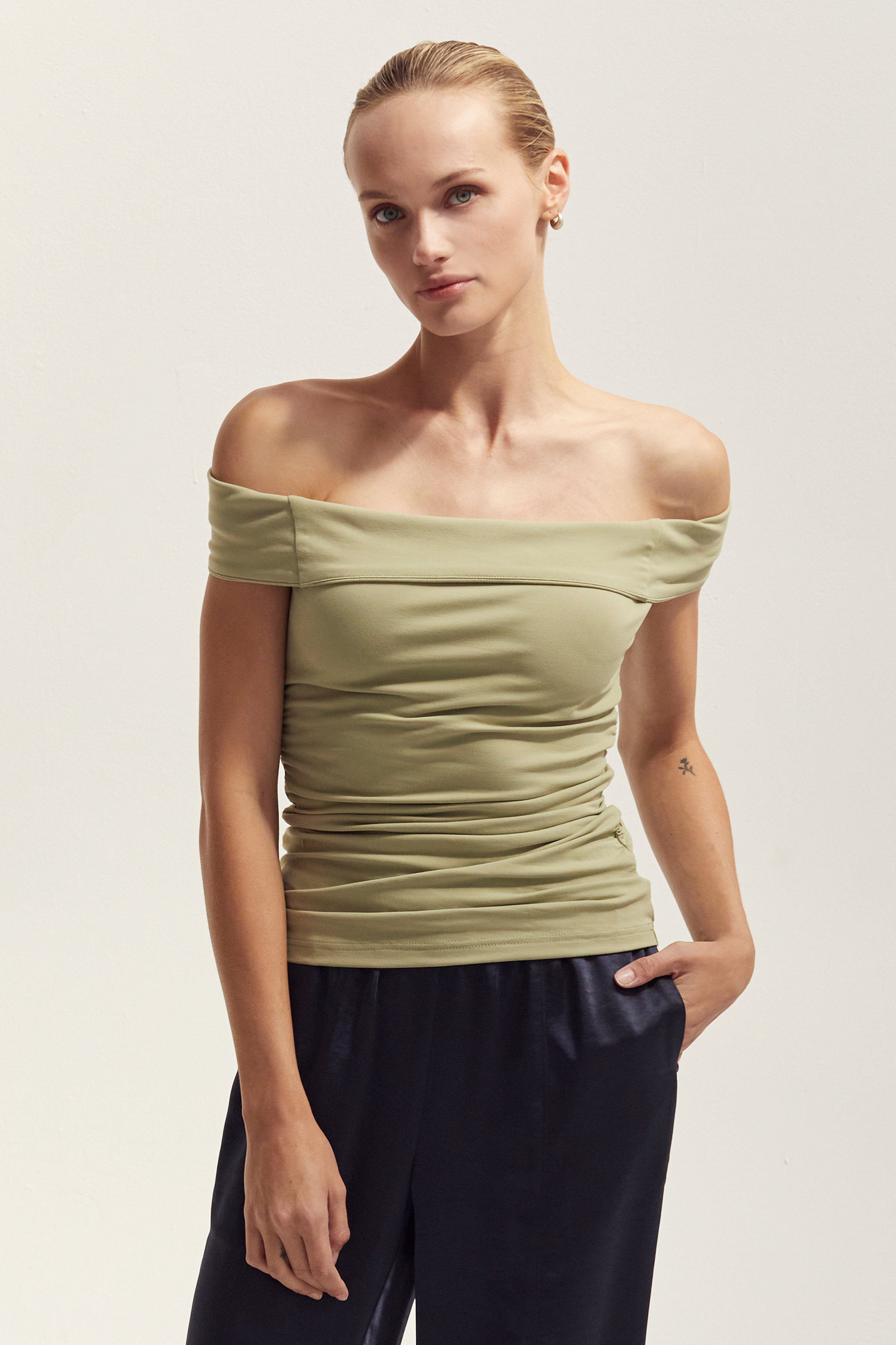 Nora Off Shoulder Knit Top