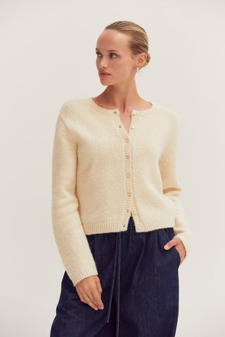 Eliza Crew Neck Cardigan