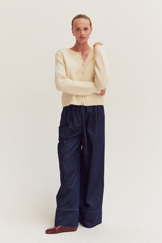 Eliza Crew Neck Cardigan