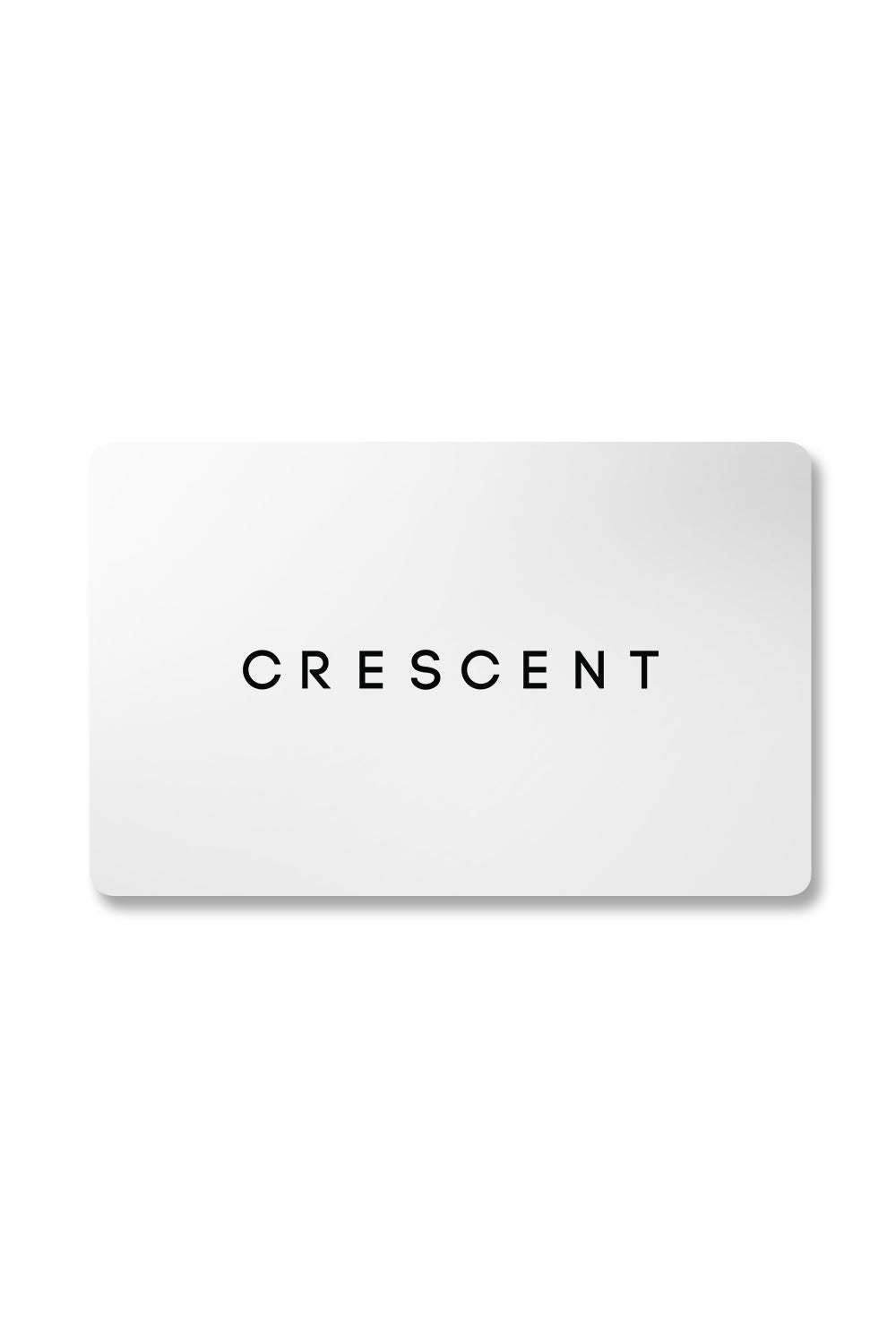 Clothing Gift Card Minimalist Fashion Shop Crescent
