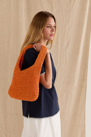 Erin Solid Weave Bag