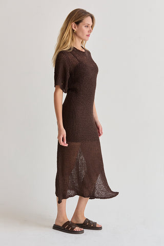 Mariela Netted Knit Dress