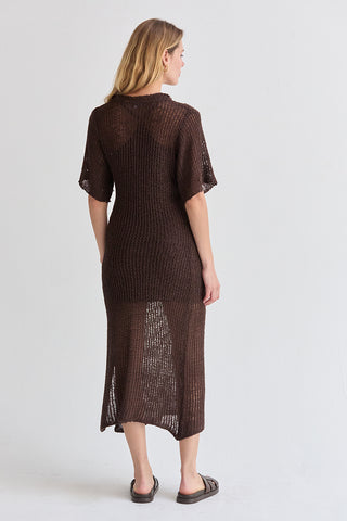 Mariela Netted Knit Dress