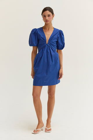 Hayden Poplin U-Wire Mini Dress