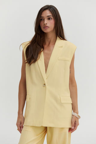 Sasha Oversized Blazer Vest