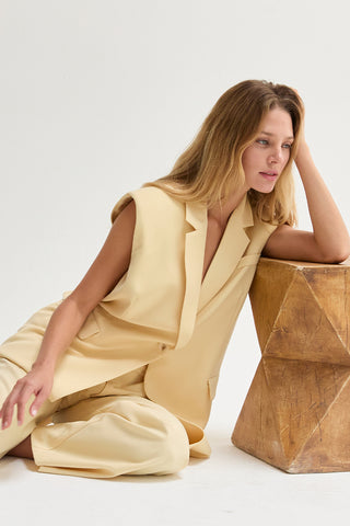 Sasha Oversized Blazer Vest