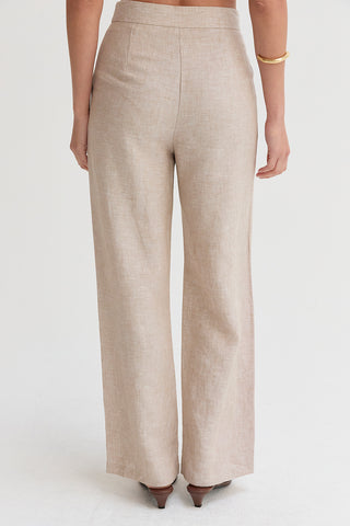 Dani Linen Wide Leg Pants