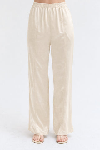 Dawn Satin Pull On Pants