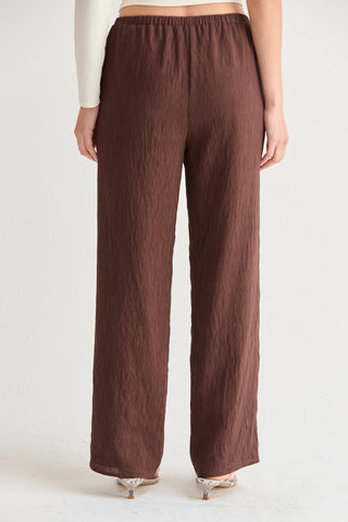 Bella Easy Wear Textured Woven Pants