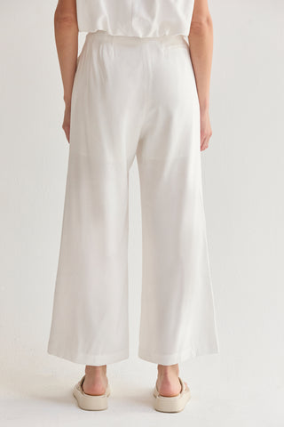 Samara High Waisted Wide Leg Culotte Pants