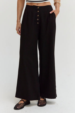 Samara High Waisted Wide Leg Culotte Pants