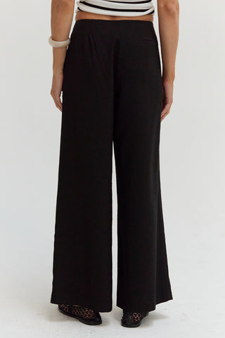 Samara High Waisted Wide Leg Culotte Pants