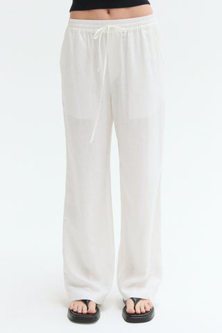 Lyra Easy Wear Linen Blend Pants