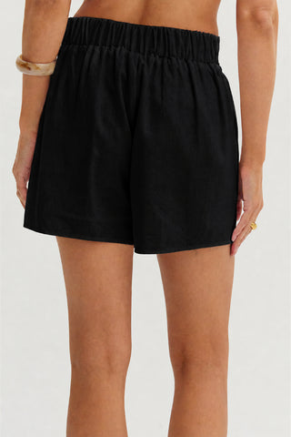 Isla Easy Wear Linen Blend Shorts