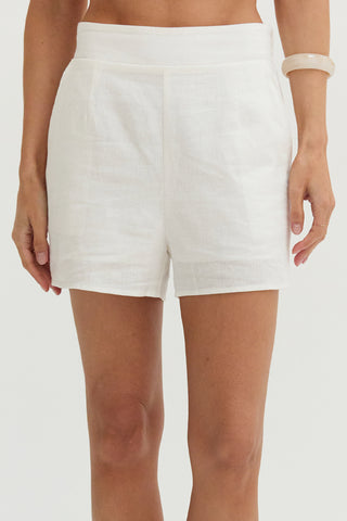 Isla Easy Wear Linen Blend Shorts