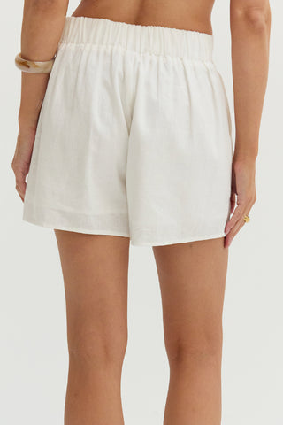 Isla Easy Wear Linen Blend Shorts