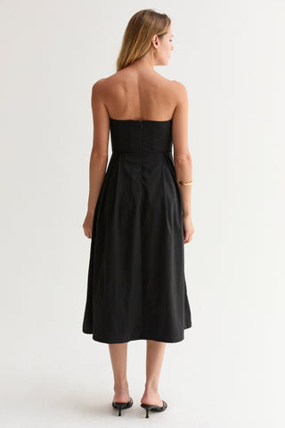 Zae V-wire Modal Blend Midi Dress