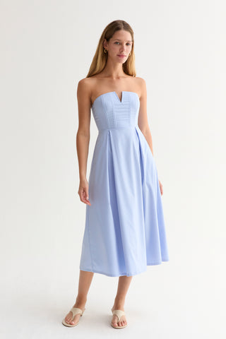 Zae V-wire Modal Blend Midi Dress