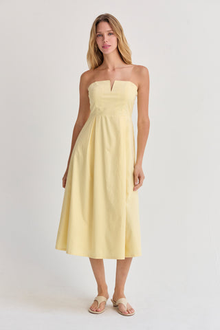 Zae V-wire Modal Blend Midi Dress