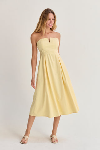 Zae V-wire Modal Blend Midi Dress