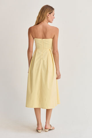 Zae V-wire Modal Blend Midi Dress