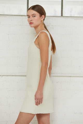 Lucia Tweed Mini Dress