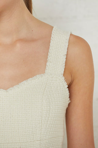Lucia Tweed Mini Dress
