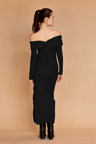 Ember Off Shoulder Sweater Dress