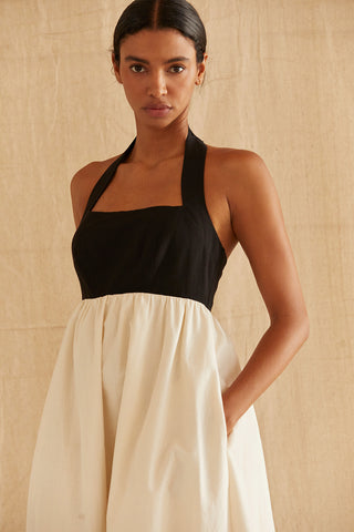 Lilibeth Halter Neck Midi Dress