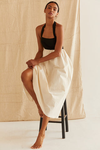 Lilibeth Halter Neck Midi Dress