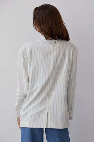 Zhuri Pinstriped Blazer