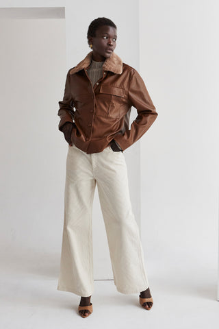 Eloise Vegan Leather Jacket