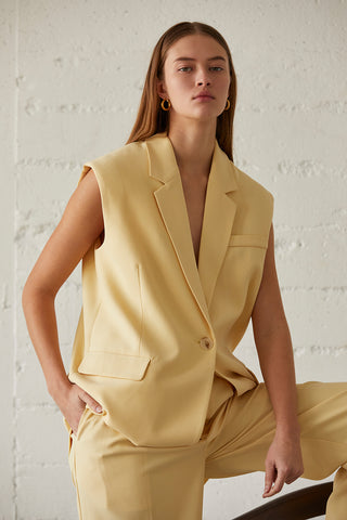 Sasha Oversized Blazer Vest