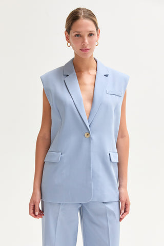 Sasha Oversized Blazer Vest
