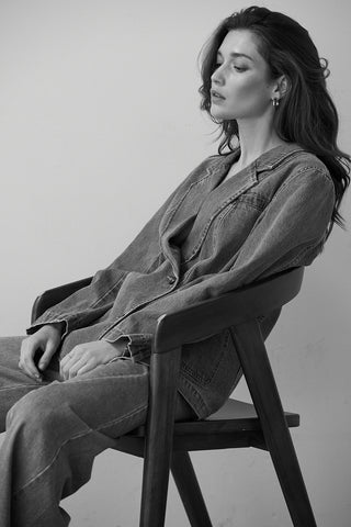 Brandi Denim Blazer Jacket