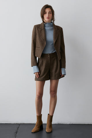 Daly Crop Open Blazer