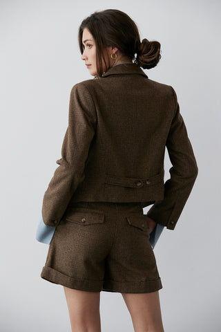 Daly Crop Open Blazer
