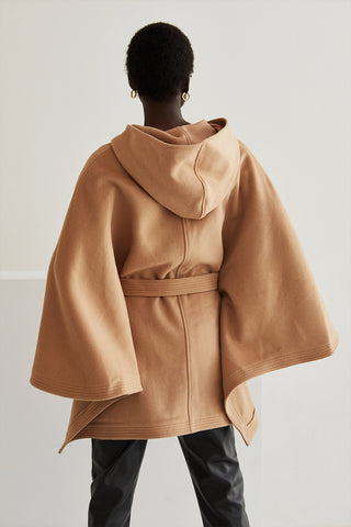 Gabby Wool Blend Cape