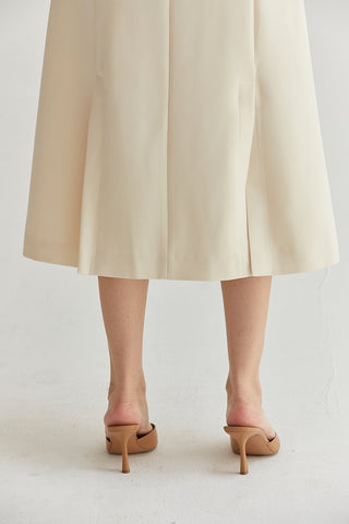 Sasha Sleeveless Long Blazer