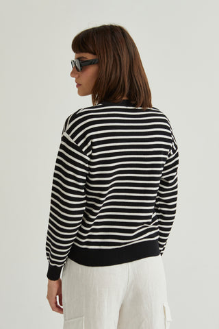 Lucia Striped Cardigan