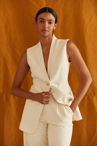 Angelina Sleeveless Blazer