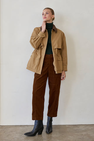 Riley Corduroy Barrel Pants