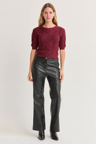 Majorie Vegan Leather Pants